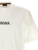 Zegna -logo T -shirt