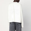Basketcase Gallery Oversized White Cotton Hoodie