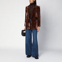 Blazé Milano Bronze color Giacca di velluto quotidiano