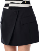 Faldas Balmain negras