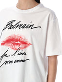 Balmain T -skjorter og polos hvid