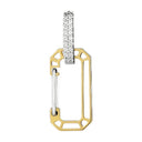 Anima Chiara Earring In 18 Carat Gold And Diamonds