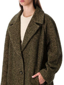 Emporio Armani Coats Green