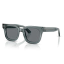 Emporio Armani Sunglasses Ea4271 636480 Glossy Transparent Gray/Dark Blue Women