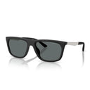 Emporio Armani Sunglasses Ea4272 U 500181 Matte Black/Dark Gray Men's Polarized