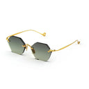 Eyepetizer Sunglasses Carnaby C.4 52 Gold/Green Gradient Unisex