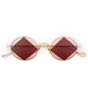 Eyepetizer Sunglasses Square C.9 9 Rose Gold/Pink Gradient Unisex