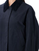 A.P.C.青をコートします