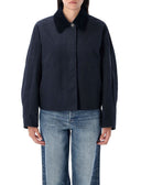 A.P.C.青をコートします