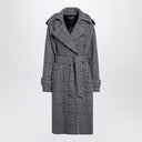 Dolce&Gabbana Houndstooth Wool Checked Coat