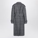 Dolce&Gabbana Houndstooth Wool Checked Coat