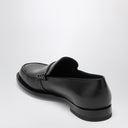 The Row Black Leather Novus Loafer