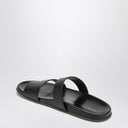 The Row Hugh Sandalo In Black Leather