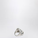 Panconesi tríptico anillo plateado soplando