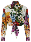 Dolce & Gabbana Floral Crop Shirt