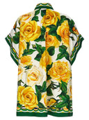 Camicia Dolce & Gabbana 'Rose Gialle'