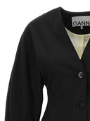 Ganni Single Breasted Blazer