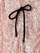 Vestido largo de lentejuelas ganni