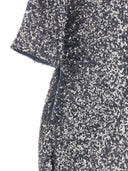 Vestido largo de lentejuelas ganni