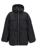 Ganni 'Nylon Tech Puffer Midi' Down Jacket