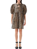Ganni robes marron