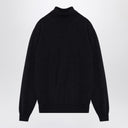 Loro Piana Grey Cashmere Turtleneck Sweater