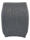 Alessandra가 풍부한 버튼 스커트