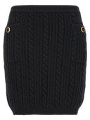 Alessandra Rich Button Skirt