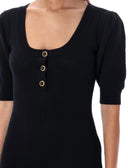 Alessandra Rich Dresses Black
