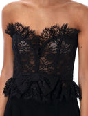 Alessandra Rich Top Black