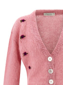 Alessandra Rich 'Carded Mohair' Cardigan