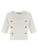Alessandra Rich 'Carded Mohair' Sweater