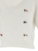 Alessandra Rich 'Carded Mohair' Sweater