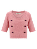Alessandra Rich 'Carded Mohair' Sweater