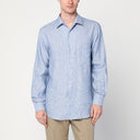 Loro Piana Light Blue Linen Shirt