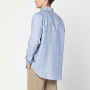 Loro Piana Light Blue Linen Shirt