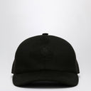 Loro Piana Black Cashmere Baseball Cap