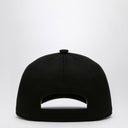 Loro Piana Black Cashmere Baseball Cap