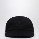 Loro Piana Navy Blue Cashmere Baseball Cap
