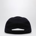 Loro Piana Navy Blue Cashmere Baseball Cap