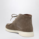 Loro Piana Walk And Walk Ankle Boots In Dove Grey