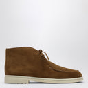 Loro Piana Walk And Walk Brown Lace Up Boot