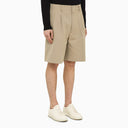 Loro Piana Desert Coloured Linen And Cotton Bermuda