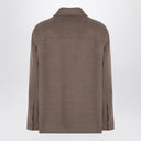 Loro Piana Beige Wool Shirt Jacket