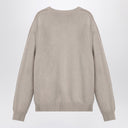 Loro Piana Ivory Cashmere Crew Neck Sweater