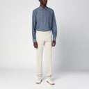 Loro Piana Light Blue Cashmere Blend Shirt