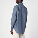 Loro Piana Light Blue Cashmere Blend Shirt