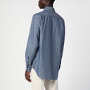 Loro Piana Light Blue Cashmere Blend Shirt