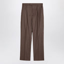 Loro Piana Beige Wool And Cashmere Trousers
