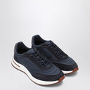 Loro Piana Navy Blue Week End Walk Sneakers